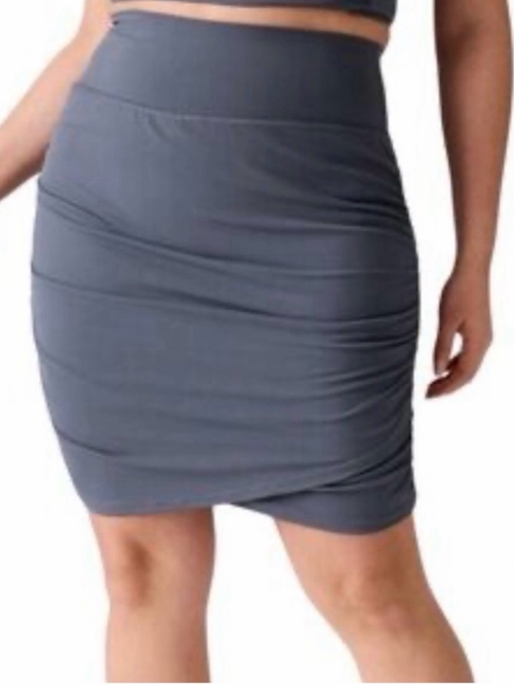 Athleta Charcoal Transcend Skort 3x